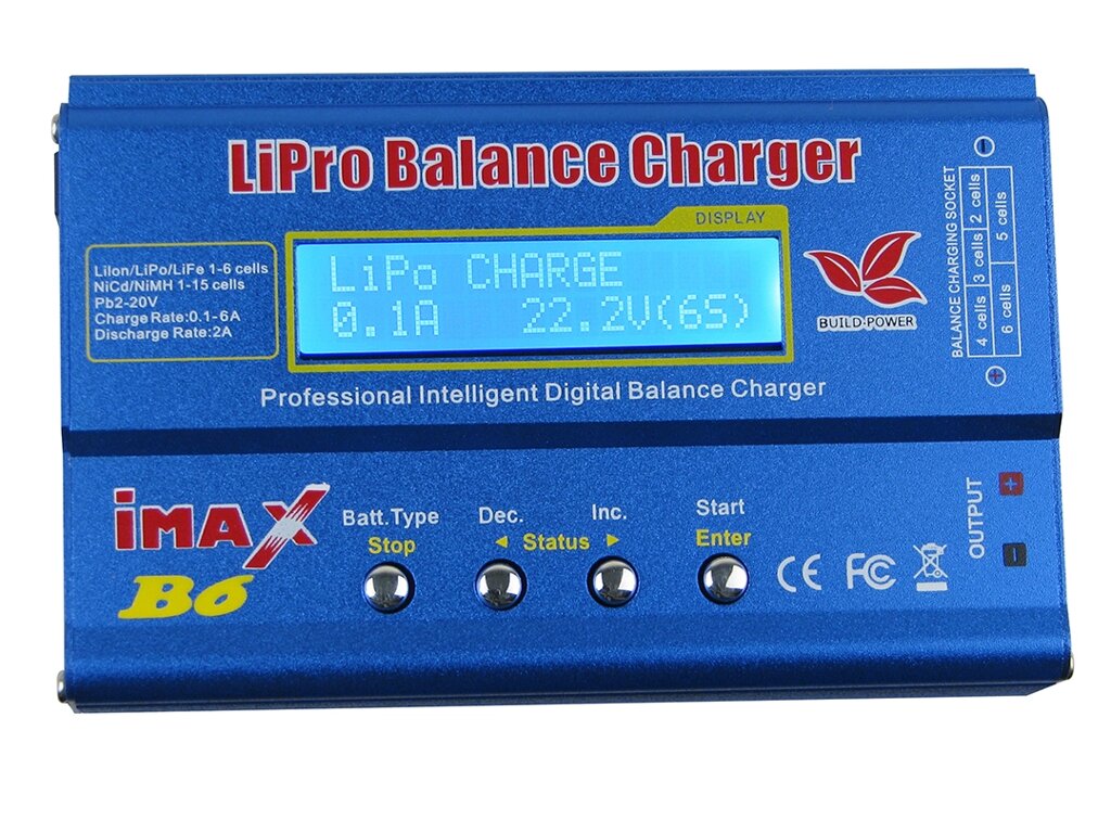 Універсальний зарядний пристрій iMAX B6 з балансиром від компанії Prilavok - фото 1