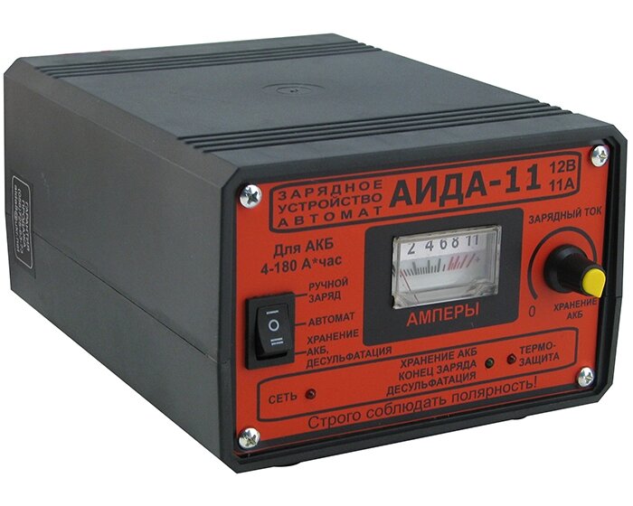 Зарядний пристрій Аіда-11 (для гелевих та кислотних акумуляторів) від компанії Prilavok - фото 1