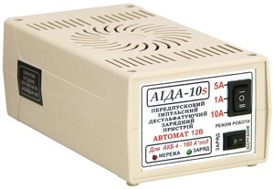 Зарядний пристрій Аіда-10s (для гелевих та кислотних акумуляторів)