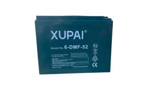 Тяговий акумулятор XUPAI 6-DMF-52 12V 52AH