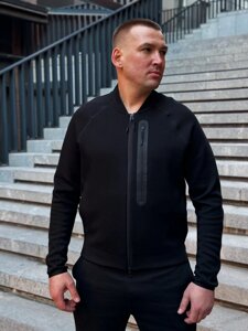 Бомбер мужской Nike Sportswear Tech Fleece Black / FB8008-010 XL