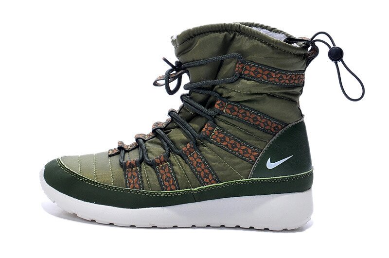 Чоботи жіночі зимові Nike Roshe Run Snow Boots / WNTR-326 від компанії Інтернет магазин "Airpac" - фото 1