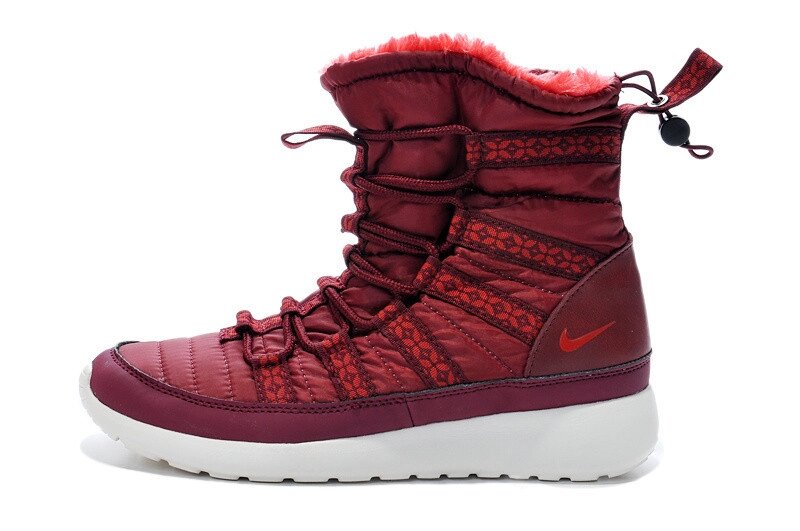 Чоботи жіночі зимові Nike Roshe Run Snow Boots / WNTR-328 від компанії Інтернет магазин "Airpac" - фото 1