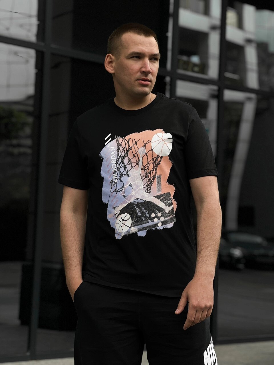 Футболка чоловіча Air Jordan Brand Graphic Crew Tee / DM1422-010 (Розміри:S,L) від компанії Інтернет магазин "Airpac" - фото 1