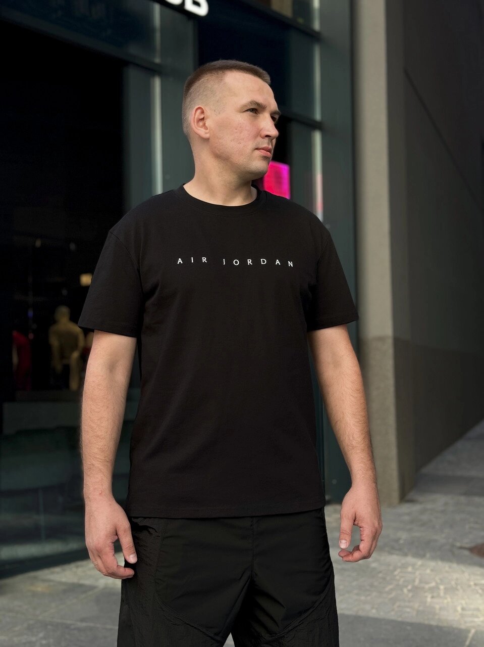 Футболка чоловіча Air Jordan Union La Xt-Shirt Black / DV7343-010 від компанії Інтернет магазин "Airpac" - фото 1