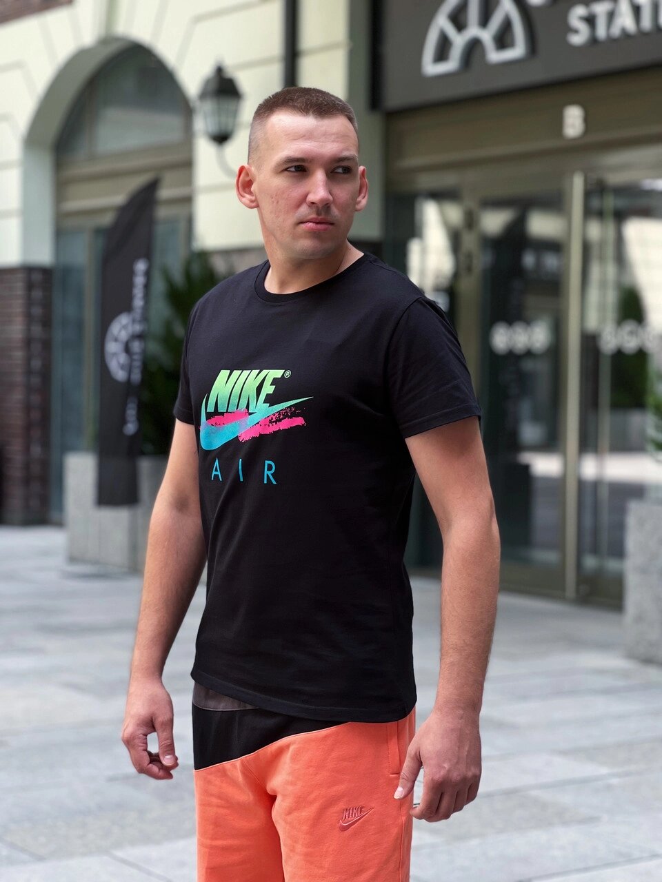 Футболка чоловіча Nike Sportswear DNA Futura / DR0984-010 (Розміри:S,M,L, XL,2XL) від компанії Інтернет магазин "Airpac" - фото 1