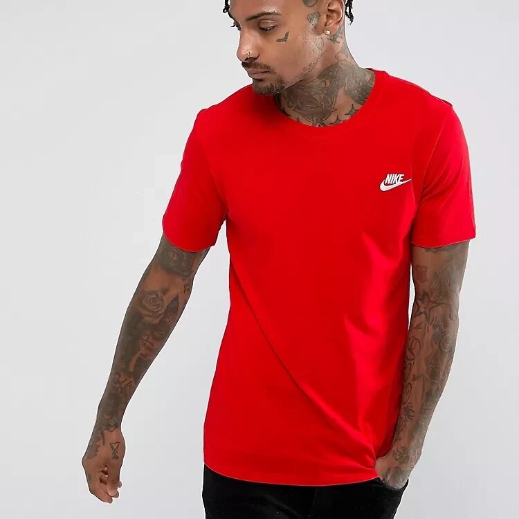 Футболка чоловіча Nike Sportswear Tee Club Embroidered FTRA / 827021-611 (Розміри:M,L) від компанії Інтернет магазин "Airpac" - фото 1