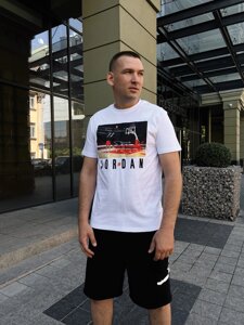 Футболка чоловіча Air Jordan X Undefeated White / DX6030-100 (Розміри:M,L, XL, XXL) XXL