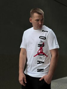 Футболка чоловіча Jordan Hbr Vertical Tee / BV0086-100 XL