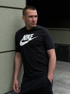 Футболка мужская Nike M Nsw Tee Icon Futura / DX1985-010 S