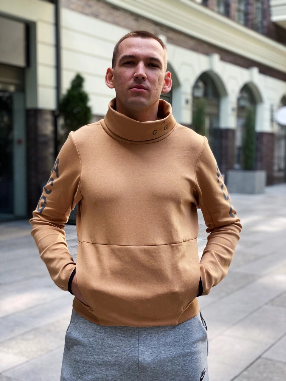 Гольф чоловічий Nike LAB ACG Tech Fleece Crew / CLO-291 (Розміри: XL) від компанії Інтернет магазин "Airpac" - фото 1