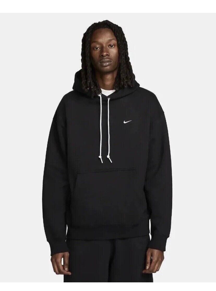 Худи мужское Nike Solo Swoosh Fleece Pullover Hoodie Black / DX1355-010 від компанії Інтернет магазин "Airpac" - фото 1