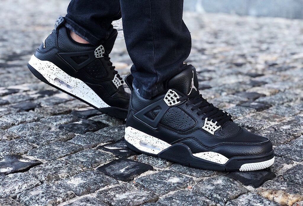 Кросівки чоловічі Air Jordan 4 «Oreo» (Розміри:44,45) від компанії Інтернет магазин "Airpac" - фото 1