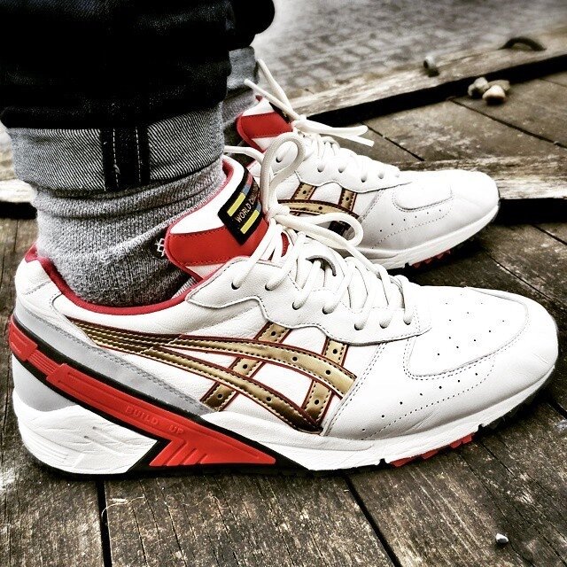 Кросівки чоловічі Asics Gel Sight Off White Champagne Gold / ASC-435 від компанії Інтернет магазин "Airpac" - фото 1