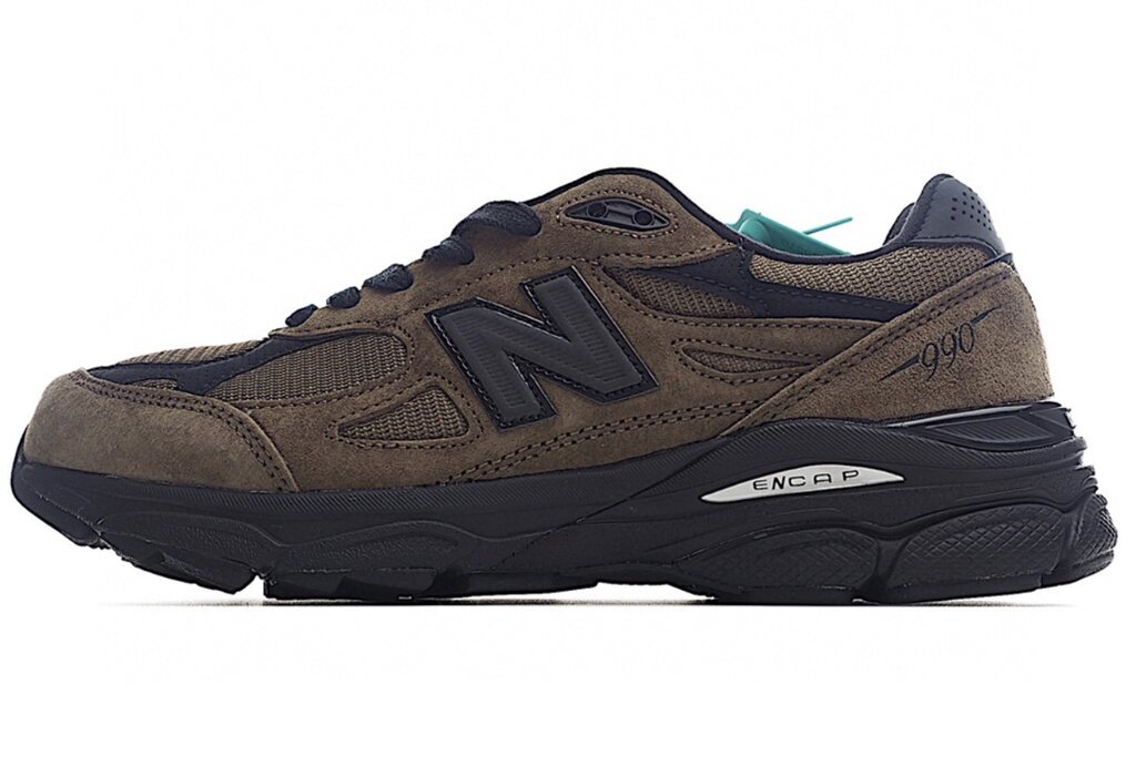 Кросівки чоловічі JJJound x New Balance 990v3 "Brown/Black" / M990JJ3 (Розміри:41,42,43,44,45) від компанії Інтернет магазин "Airpac" - фото 1