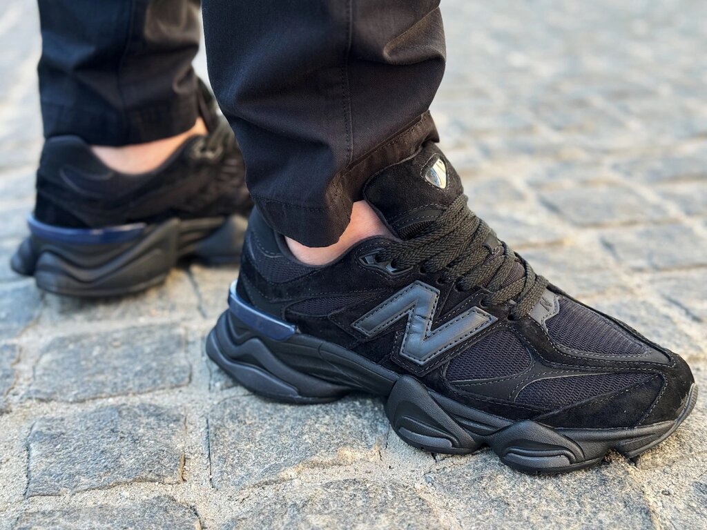 Кросівки чоловічі New Balance 9060 "Triple Black"/U9060BPM від компанії Інтернет магазин "Airpac" - фото 1