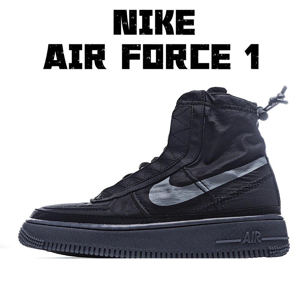 Кросівки чоловічі Nike Air Force 1 Shell Black / BQ6096-001 (Розміри:44,45) від компанії Інтернет магазин "Airpac" - фото 1