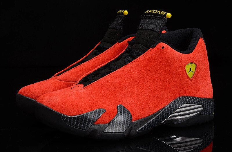 Кросівки чоловічі Nike Air Jordan 14 Ferrari / AJM-569 від компанії Інтернет магазин "Airpac" - фото 1