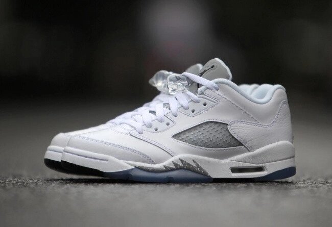 Кросівки чоловічі Nike Air Jordan 5 Low GS "Metallic Silver" / AJM-452 від компанії Інтернет магазин "Airpac" - фото 1