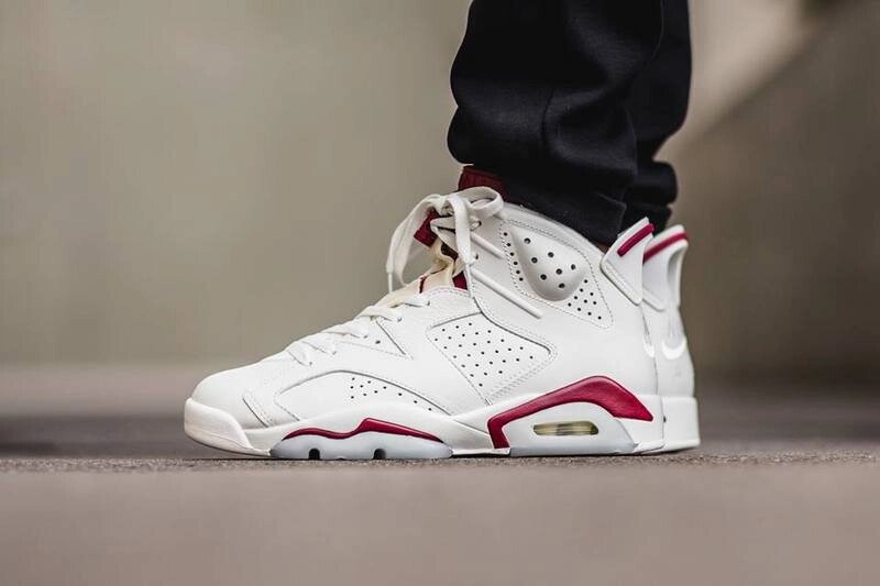 Кросівки чоловічі Nike Air Jordan 6 "Maroon" / AJM-461 від компанії Інтернет магазин "Airpac" - фото 1