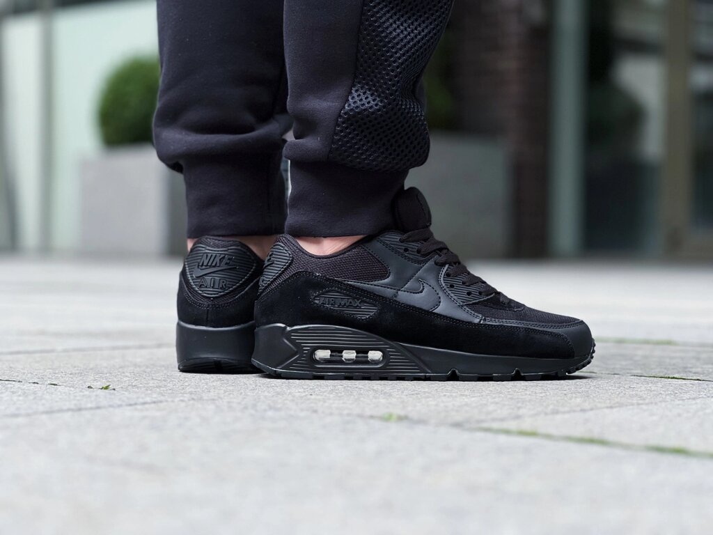 Кросівки чоловічі Nike Air Max 90" Triple Black / CN8490-003 (Розміри: 41,42,43) від компанії Інтернет магазин "Airpac" - фото 1