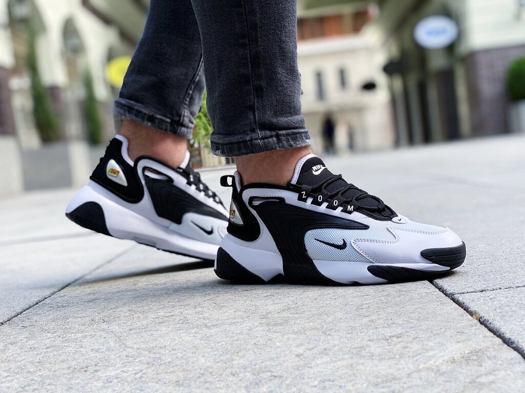 Кросівки чоловічі Nike Zoom 2K "White/Black" / AO0354-100 (Розміри:40,41,42,43,44) від компанії Інтернет магазин "Airpac" - фото 1