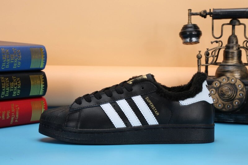 Кросівки чоловічі зимові Adidas Superstar / WNTR-211 від компанії Інтернет магазин "Airpac" - фото 1