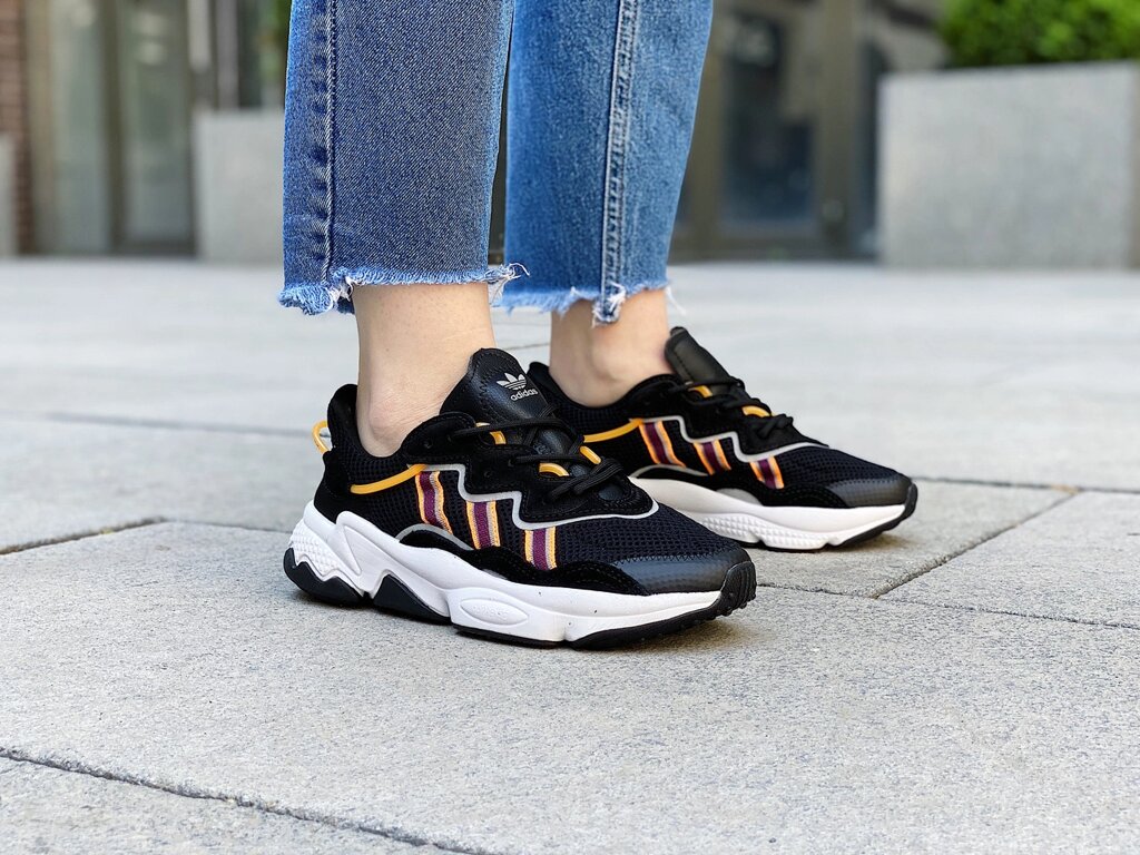 Кросівки жіночі Adidas Ozweego "Black/Orange / EH3219 (Розміри:36,38,39) від компанії Інтернет магазин "Airpac" - фото 1