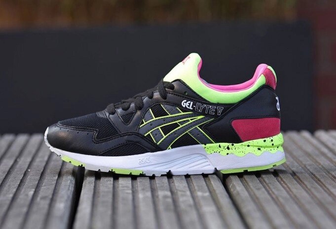 Кросівки жіночі Asics Gel Lyte V Black Neon / ASC-651 від компанії Інтернет магазин "Airpac" - фото 1