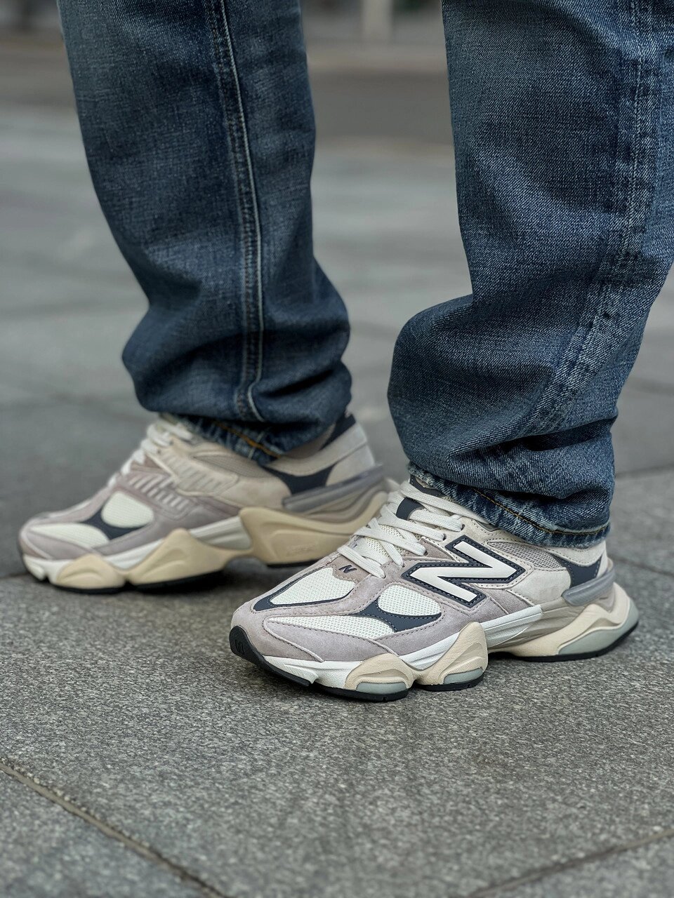 Кросівки жіночі New Balance 9060 "Grey/Beige"/U9060EEB від компанії Інтернет магазин "Airpac" - фото 1