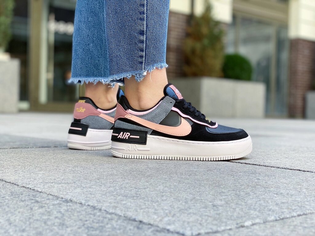 Кросівки жіночі Nike Air Force 1 Shadow / CU5315-001 (Розміри:36,37,39) від компанії Інтернет магазин "Airpac" - фото 1