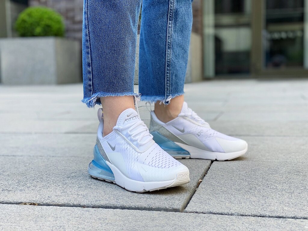 Кросівки жіночі Nike Air Max 270 Stephanie Au "White & Metallic Summit White" / CD8497 (Розміри:36,39) від компанії Інтернет магазин "Airpac" - фото 1