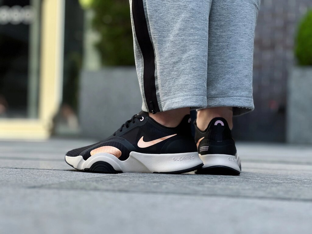 Кросівки жіночі Nike Superrep Go "Black/Gold" / CJ0860-186 (Розмір:37,38,38,5) від компанії Інтернет магазин "Airpac" - фото 1