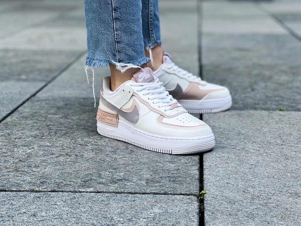 Кросовки жіночих Nike W Air Force 1 Shadow White / CI0919-113 (Розмір:38) від компанії Інтернет магазин "Airpac" - фото 1