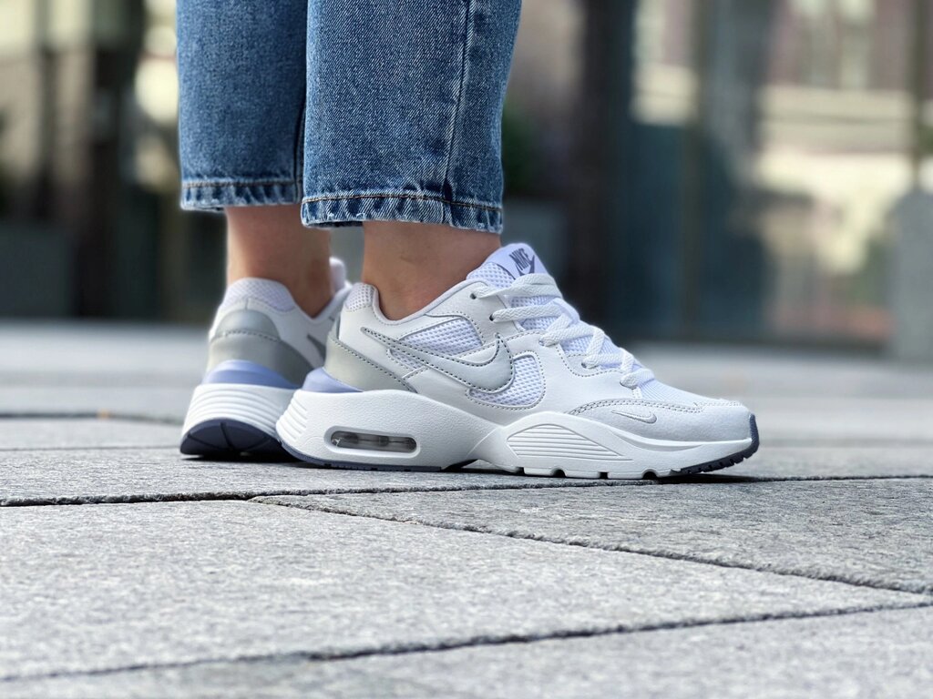 Кросовки жіночих Nike Wmns Air Max Fusion White/Metallic Platinum / CJ1671-105 (Розміри:36,37) від компанії Інтернет магазин "Airpac" - фото 1