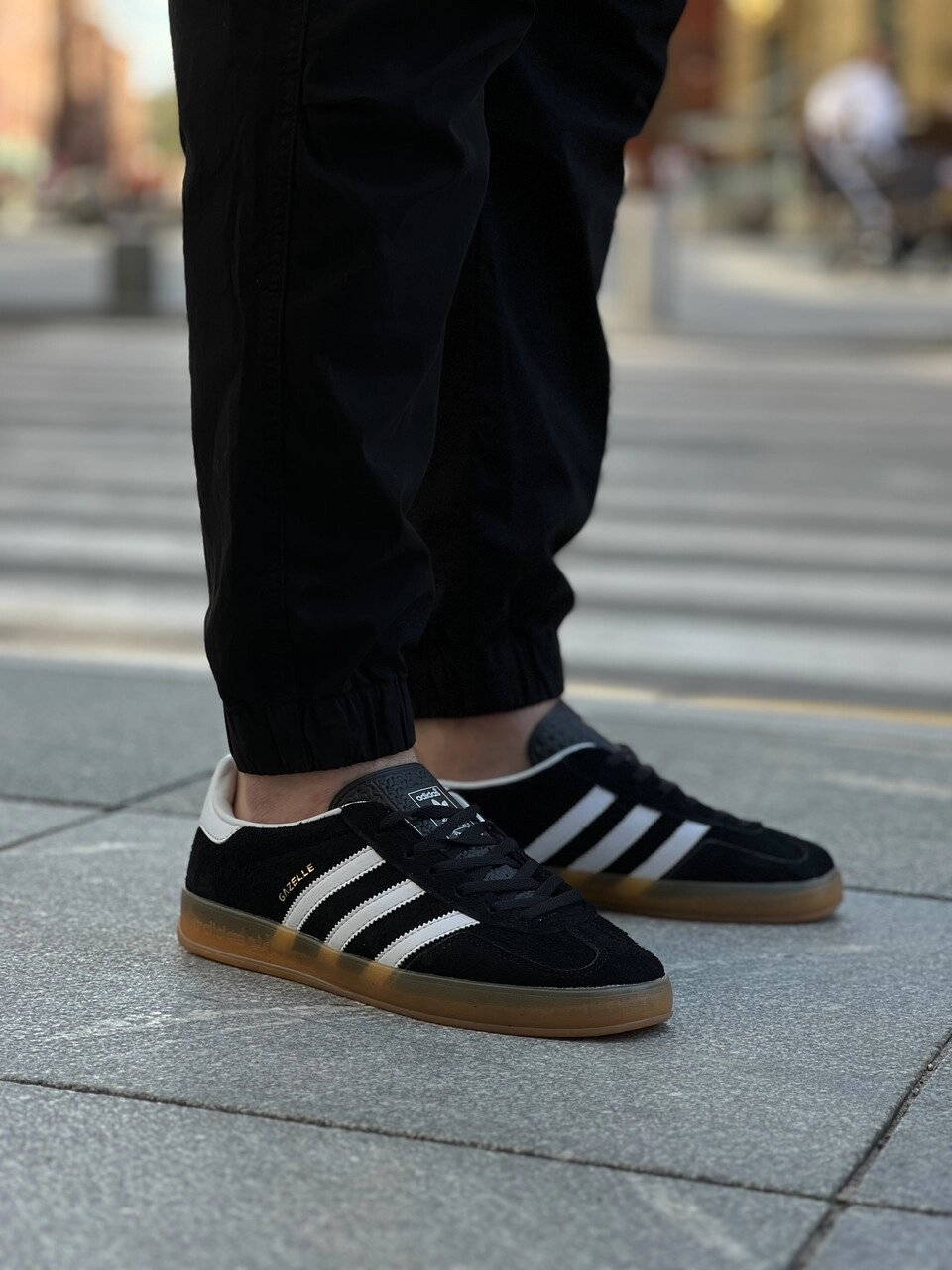 Кроссовки мужские Adidas Gazelle Indoor "Black" / H06259 від компанії Інтернет магазин "Airpac" - фото 1