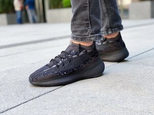 Кросівки чоловічі Adidas Yeezy Boost 380 "Black"FB7876 (Розміри:42,43,44,45)