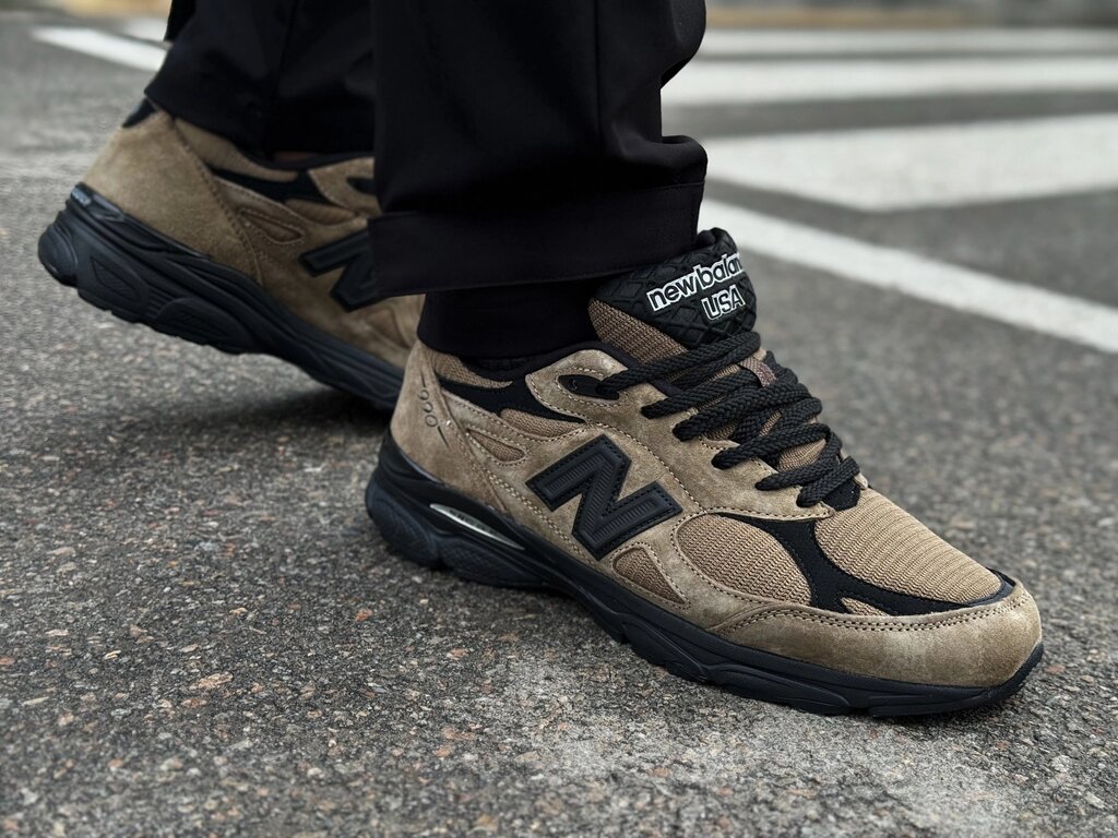 Кроссовки мужские New Balance 990v3 JJJJound "Brown Black" / M990JJ3 від компанії Інтернет магазин "Airpac" - фото 1