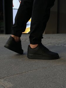 Кросівки чоловічі Nike Air Force 1 Low 07 "All Black"315122-001 41 EUR (26 см)