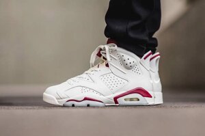 Кросівки чоловічі Nike Air Jordan 6 "Maroon"AJM-461