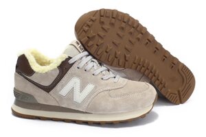 Кросівки чоловічі зимові New Balance 574 / WNTR-233