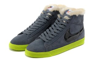 Кросівки чоловічі зимові Nike Blazer / WNTR-001