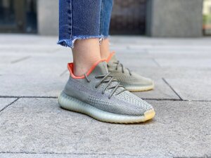 Кросівки жіночі Adidas Yeezy Boost 350 V2 "Desert Sage"FX9035 (Розміри:37,38)