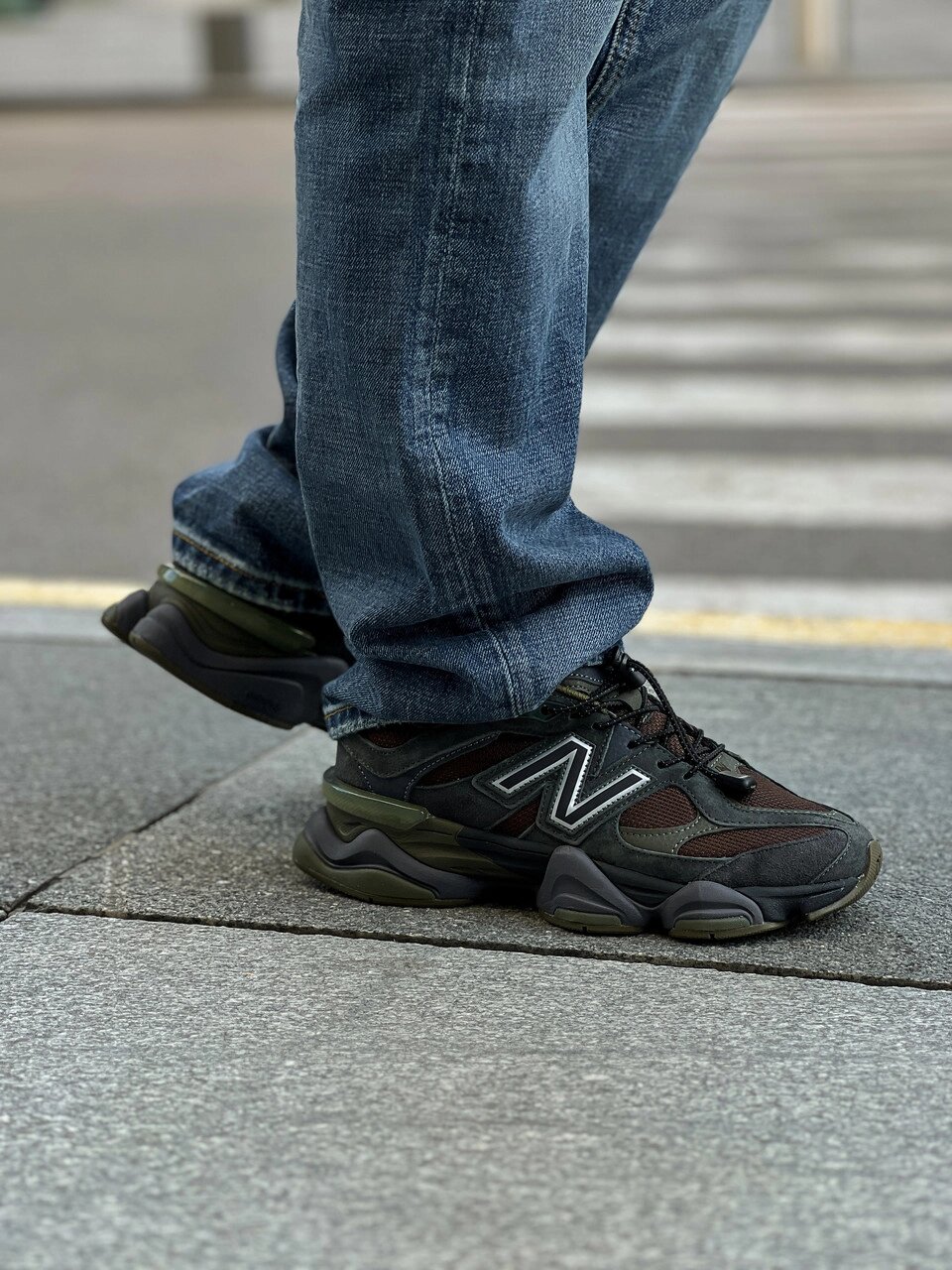 Кроссовки женские New Balance 9060 "Grey/Brown" / U9060PH від компанії Інтернет магазин "Airpac" - фото 1