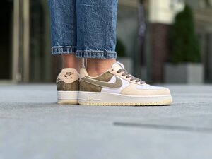 Кросівки жіночі Nike Air Force 1 07 Low "Yellow Brown White"CW2288-701 37 EUR (23,5 см)