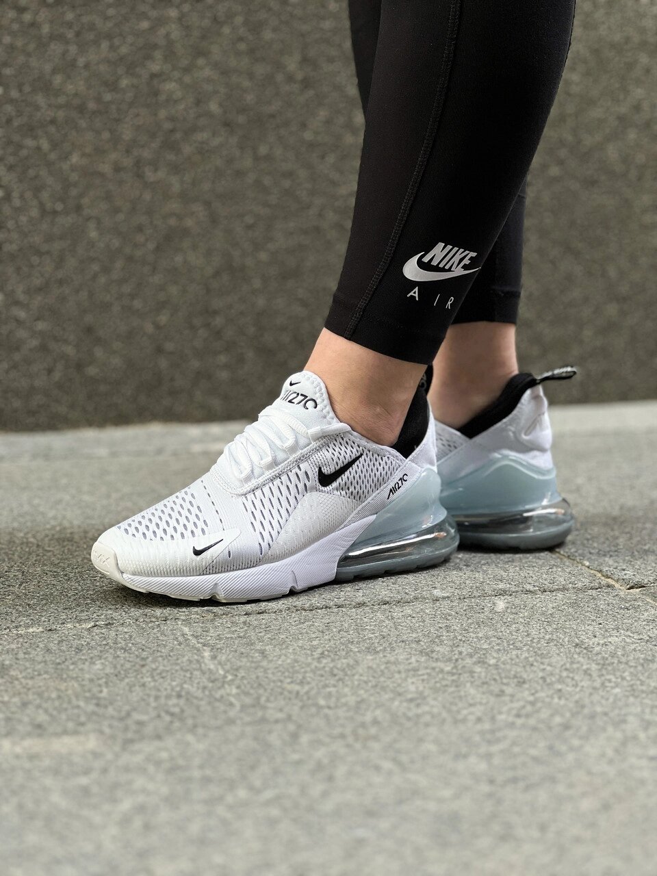 Кроссовки женские Nike Air Max 270 "White Black" WMNS / AH6789-100 від компанії Інтернет магазин "Airpac" - фото 1