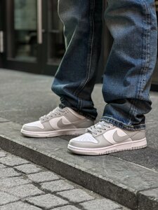 Кроссовки женские Nike Dunk Low Grey Fog Grey/White / DD1391-103