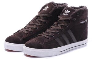 Кросівки жіночі зимові Adidas Aditennis / WNTR-189