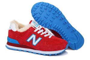 Кросівки жіночі зимові New Balance 574 / WNTR-291