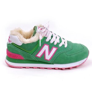 Кросівки жіночі зимові New Balance 574 / WNTR-292